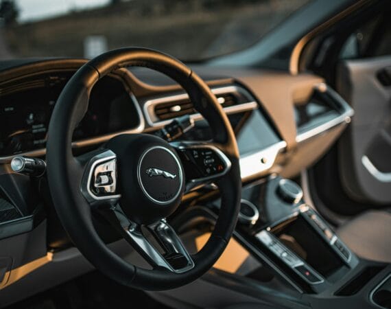 jaguar steering wheel